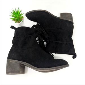 Billabong women's Monroe booties, size 7 black